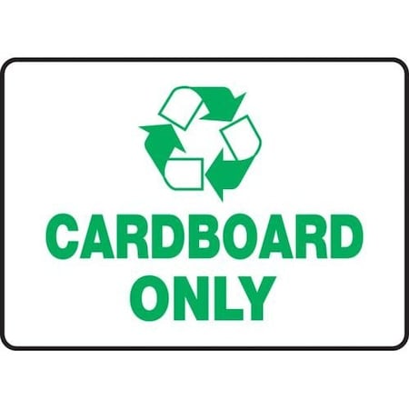 SAFETY SIGNS CARDBOARD ONLY 10 X 14 MPLR558XT